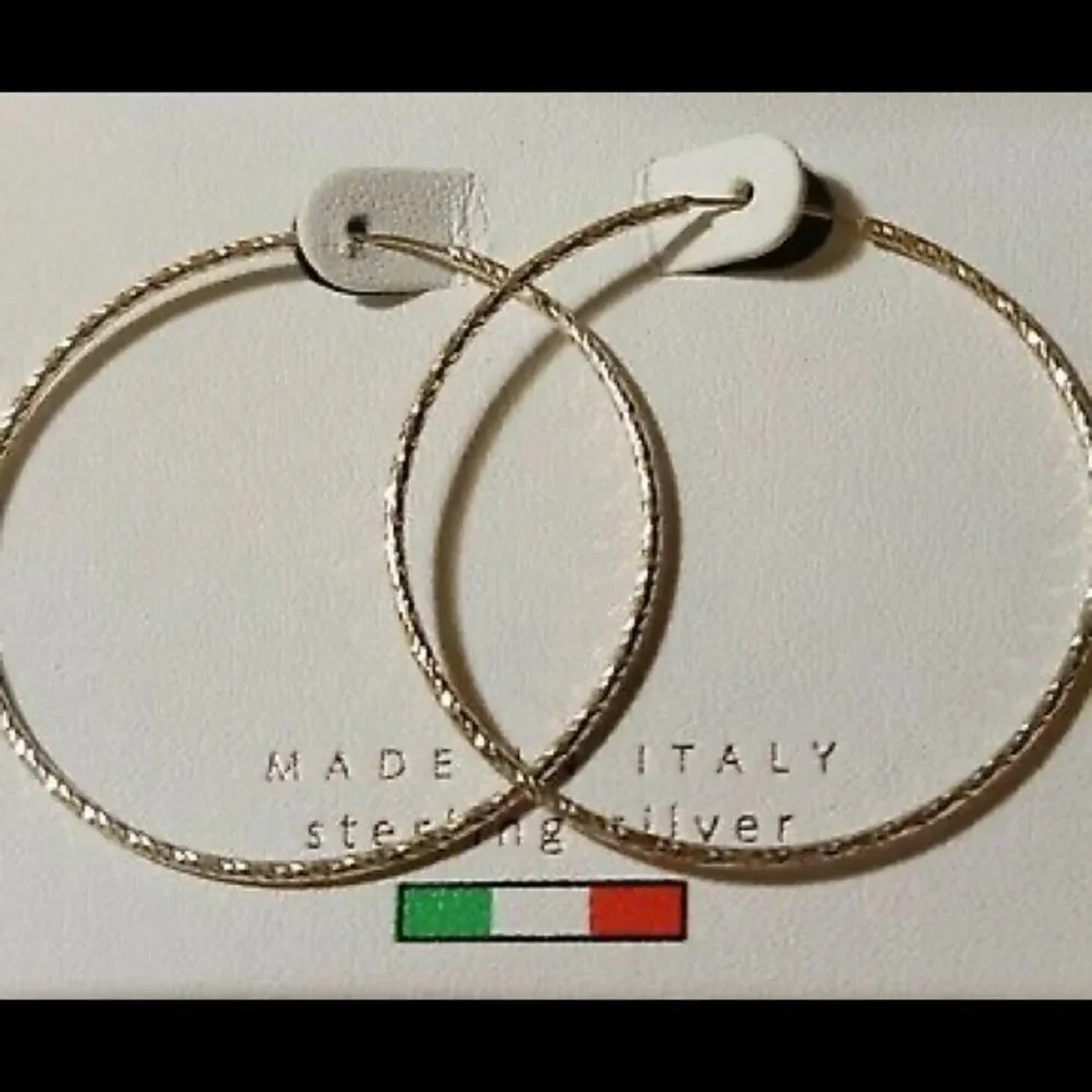 ✨HP✨Mia Fiore Stirling Silver Hoop Earrings✨